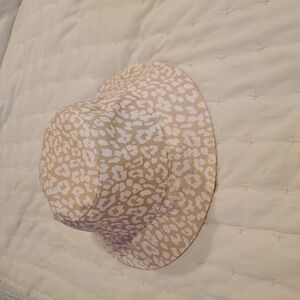 J.CREW FACTORY Printed Cream White Hat